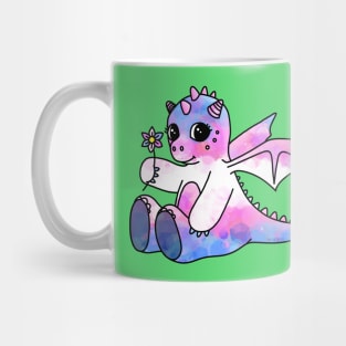 Little, Trans Dragon Mug